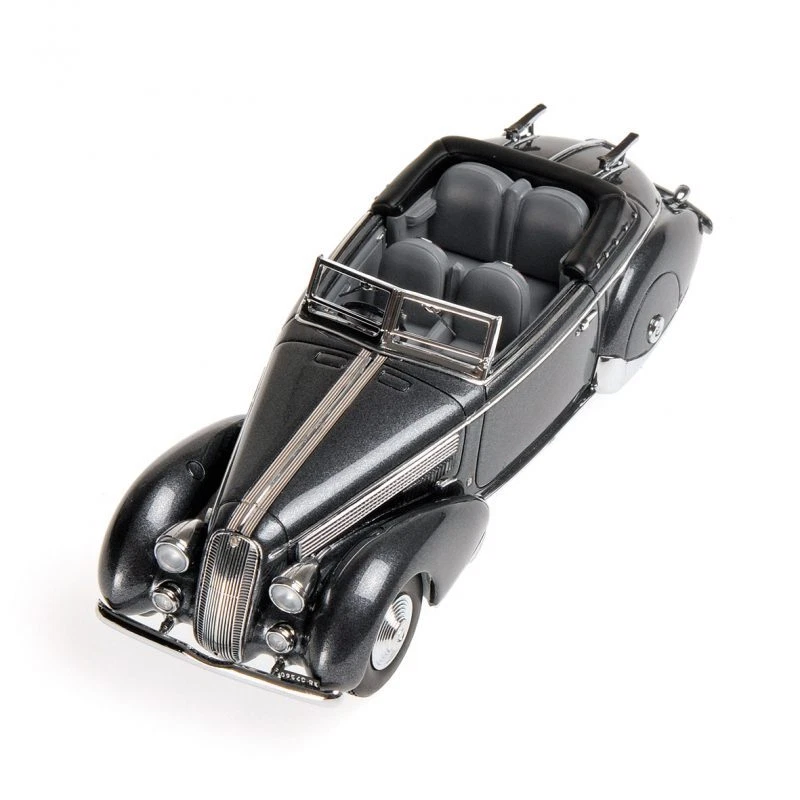 LANCIA ASTURA TIPO 233 CORTO 1936 GREY METAL MINICHAMPS 437125334 1/43 RESINE - Photo 3/3