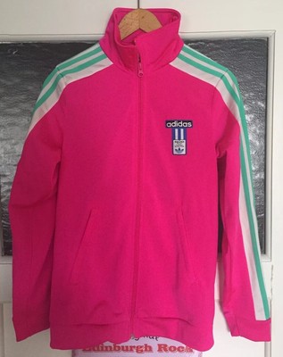 adidas jacke neon pink
