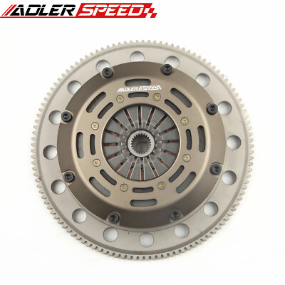 Racing Clutch Triple Disk Kit For Lancer Evo Evolution 4 5 6 7 8 9 Medium Weight
