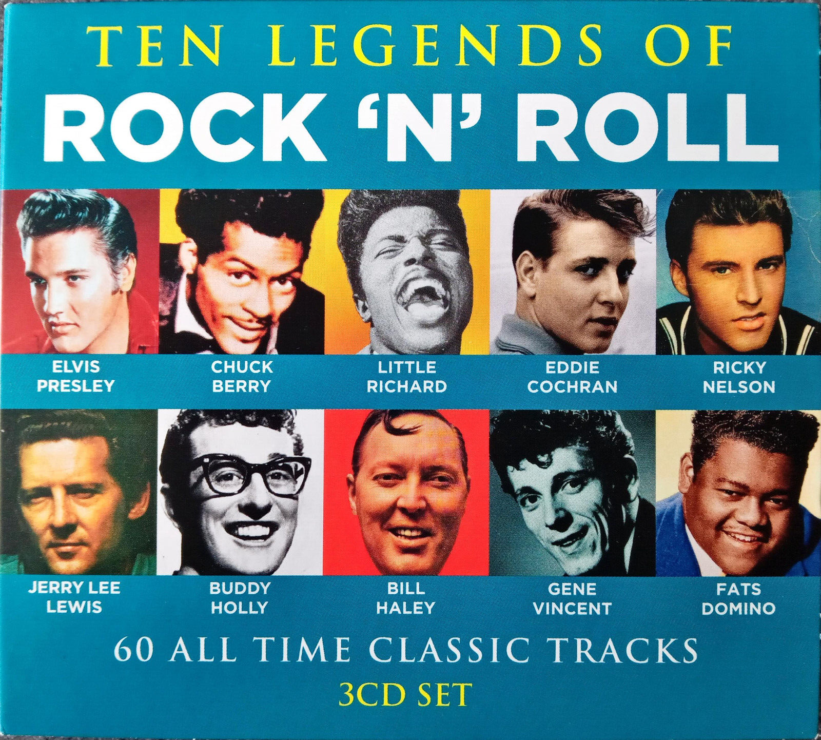 Elvis Pressley Chuck Berry Little Richard etc. - Ten Legends Of Rock 'N' Roll CD