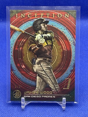 2022 Bowman Inception James Wood Red Foil - SSP - 2/5!