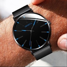 Luxury New Geneva Women Watch Stainless Steel Men's Quartz Analog Wrist Watches