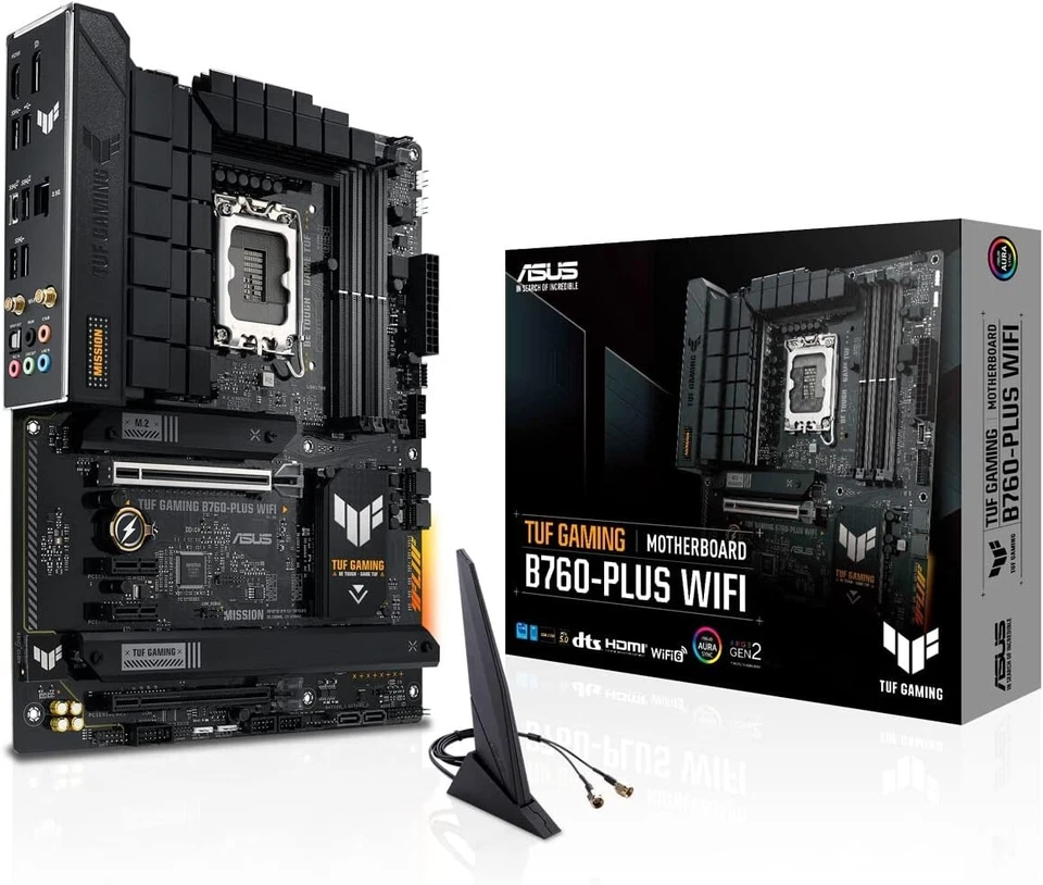 Asus Tuf Gaming B760-PLUS WiFi Scheda Madre PC ATX Socket LGA1700 DDR5 PCIe 5.0