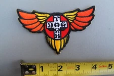 Dogtown Skateboards Wings Cross Venice Beach Vintage Iron-On Skateboarding PATCH