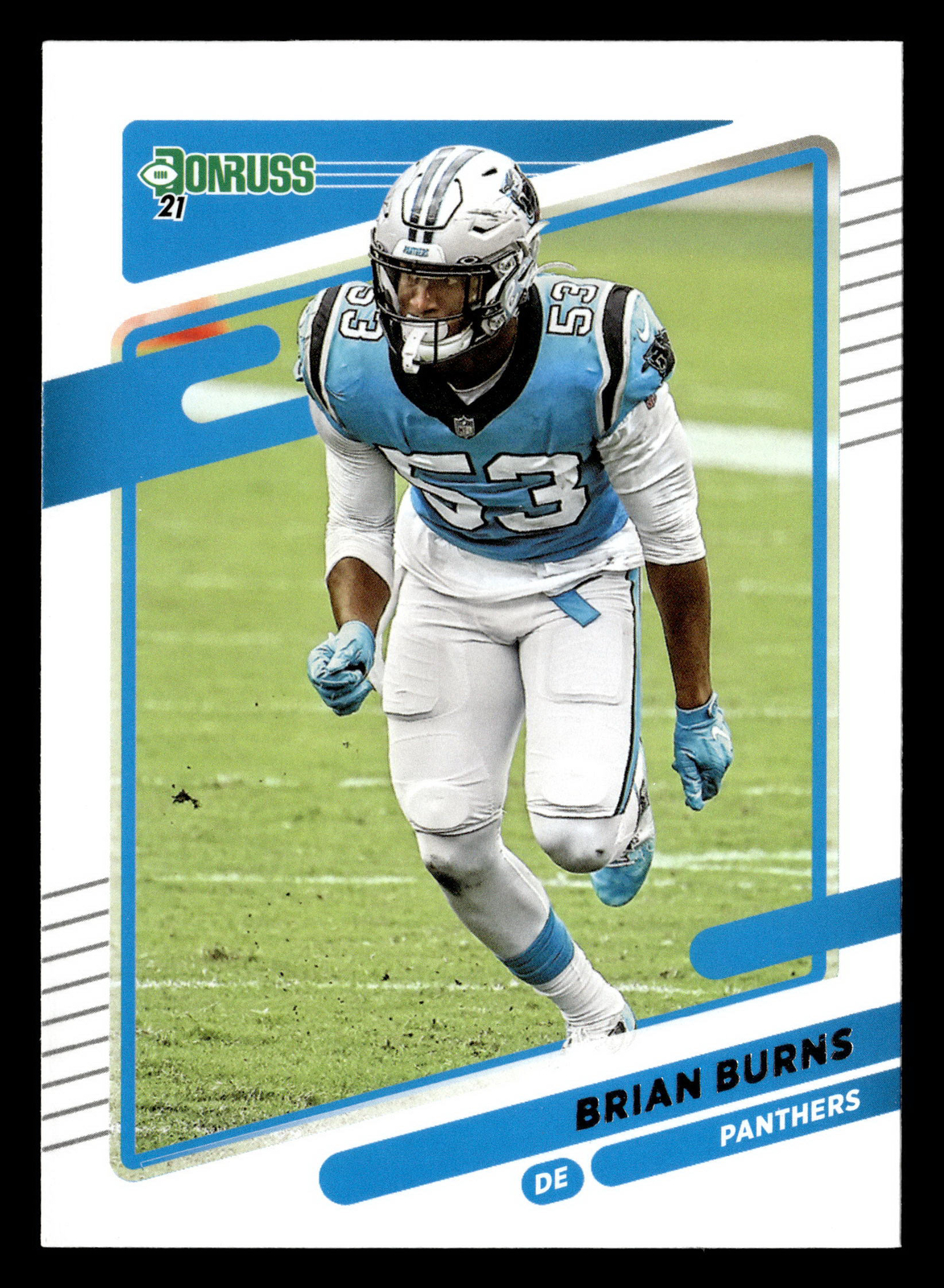 Brian Burns 2021 Donruss #224 Carolina Panthers Buy10get5FREE