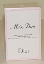 Miss Dior Exfoliating Body Oil With Rose Extract 5.9 Oz 175 mL Full Size SEALED