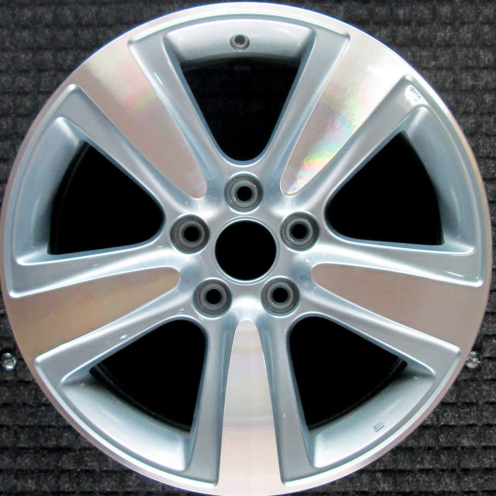 a様 Acura MDX Machined w/ Blue-Grey Pockets 18 inch OEM Wheel