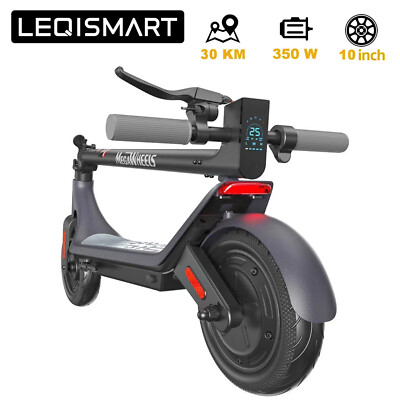 Megawheels Electric Scooter Adult Teens 10'' Tires 350W Motor 19Miles Long Range