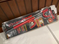 The Club Anti Theft Steering Wheel Lock Device Original OG w/2 keys  red