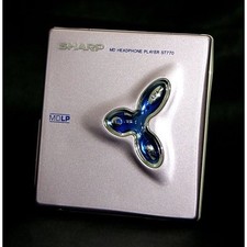  Used SHARP MD-ST770-P Portable MD Player - Tested  Confirmed Working