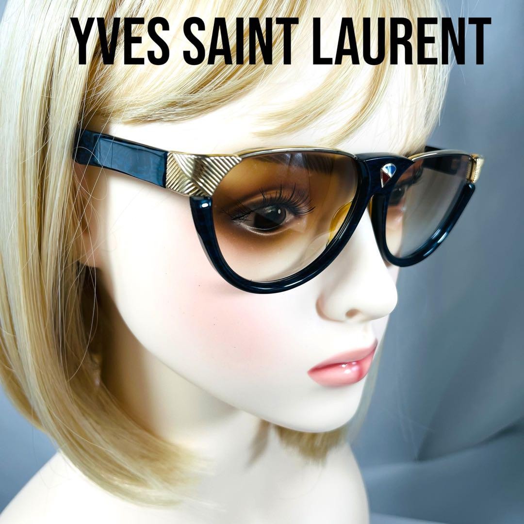 Occhiali da sole unisex YVES SAINT LAURENT autentici buone condizioni