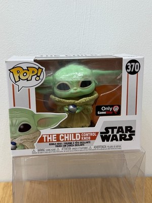 Funko Pop! Star Wars The Child Control Knob #370 GameStop Grogu + FREE PROTECTOR