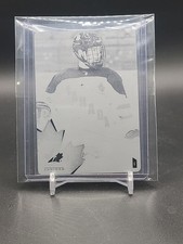 2015-16 UD Team Canada Blac Printing Plate Tyler Benson Team Canada 