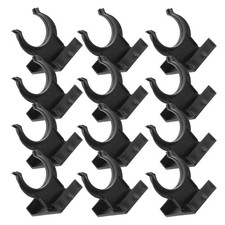 12 Sets Plastic Plinth Clips Cabinet Foot Clips Kick Board Clamp Furniture
