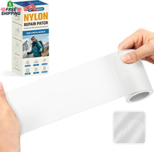 Self Adhesive Fabric Repair Tape 4x63 Inches Waterproof Patch Kit Clear 