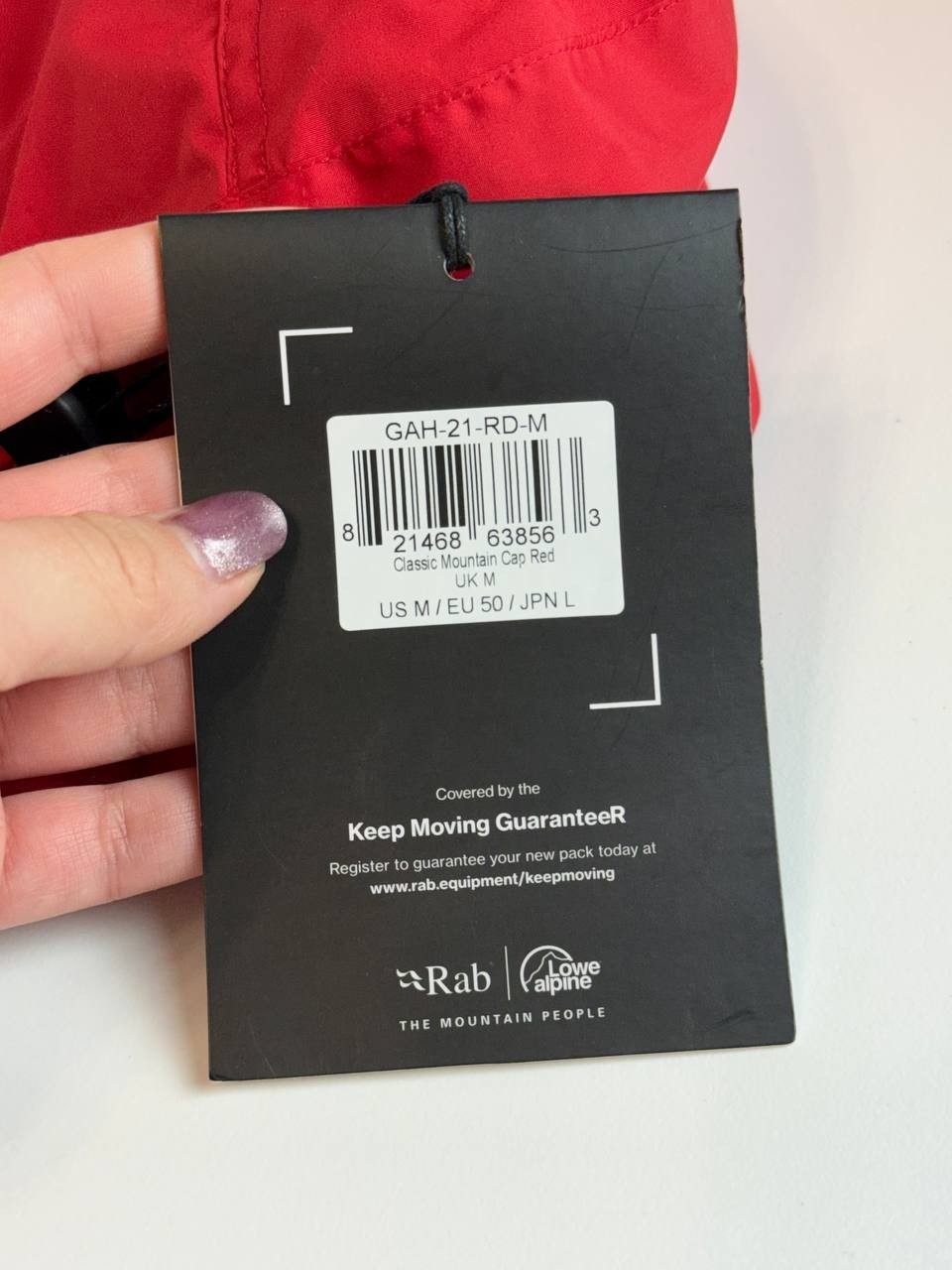 Lowe Alpine TriplePoint Ceramic Red Mountain Cap … - image 7