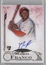 2015 Topps Five Star Auto Gold 41/50 Maikel Franco #FSA-MFR Auto 4h4