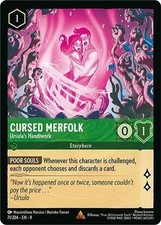 Disney Lorcana TCG - Fabled Cursed Merfolk - Ursula's Handiwork Rare 71/204