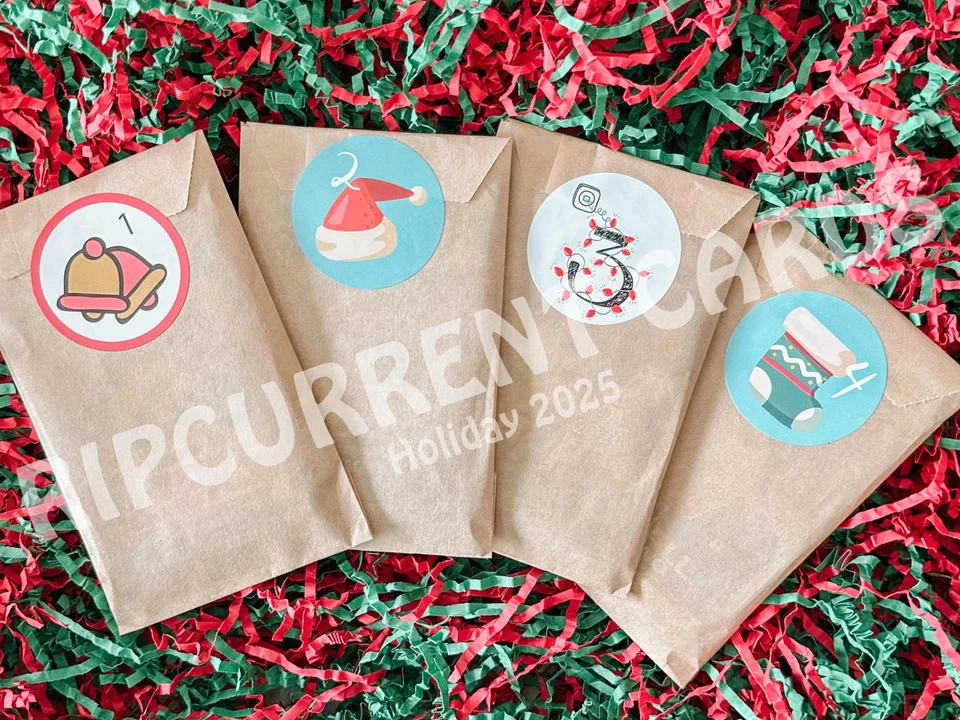 2025 Baseball Card Advent Calendar Box - 24 Unique Sealed Packs - Image 2 of 4