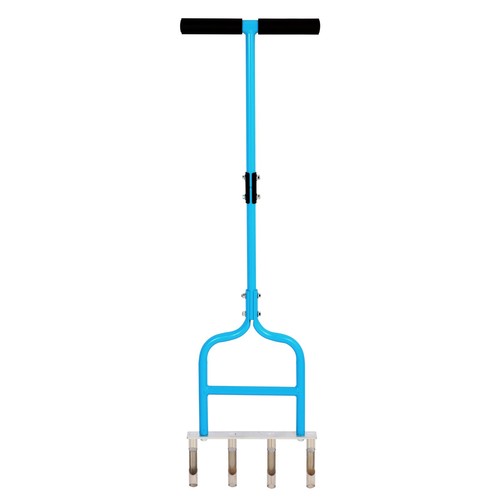 Punta Per Aeratore Manuale Per Prato Con 15 Punte In Ferro, Strumenti Per Aerazione Dell'erba Da Giardino Aeratore Manuale E Strumento Di Pulizia, 36" | Leroy Merlin - Foto 3