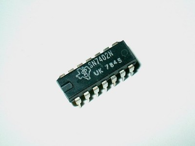 7402 DIP - Ic Bauteil TTL Quadruple 2-Input Positive-Nor Gate DIL Chip