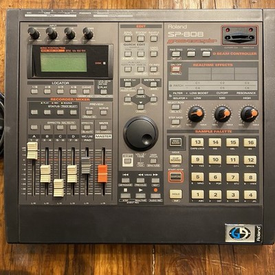 Roland SP-808 Sampler Tested Working D Beam Zip Drive SP808 Made Japan