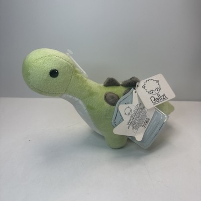 Bronti The Brontosaurus Bellzi Stuffed Plush Green Dinosaur Small New With Tags