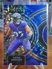 Tavius Robinson 2023 Panini Select Football Premier Blue Disco 17/25 #114