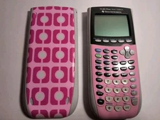 Texas Instruments TI-84 Plus Silver Edition Graphing Calculator - Pink