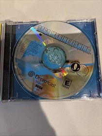 Sega Marine Fishing And Bass  Fishing Dreamcast Complete & Reel Controller