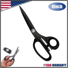 1pc Fabric Scissors Premium Professional 8 Inch Heavy Duty Leather Sewing Shears