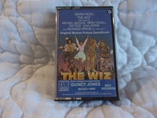 THE WIZ ORIGINAL MOTION PICTURE SOUNDTRACK CASSETTE MICHAEL JACKSON DIANA ROSS