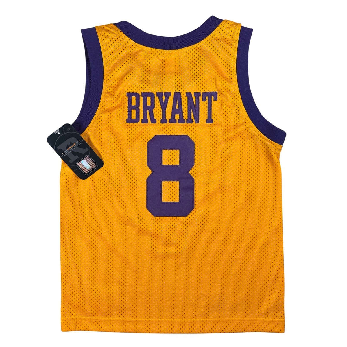NEW Vtg Nike NBA Rewind LA 57 Lakers Kobe Bryant #8 Jersey Size S