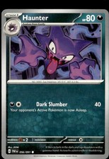 Pokemon Haunter 056/091 Paldean Fates Non Holo Common 5 Card Lot
