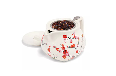 Tea Forte Sakura Flower Fiore Teapot with Infuser
