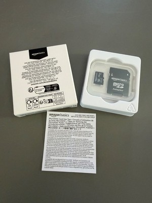 Amazon Basics MicroSDXC, 256 GB, mit SD Adapter, A2, U3 - 5 Stück