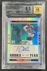 TREVOR LAWRENCE BGS 8.5 2021 CONTENDERS OPTIC ROOKIE OF THE YEAR RC AUTO 6/25