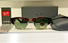 RAY-BAN MEGA CLUBMASTER RB0316-S HAVANA/GOLD. NEW BOX/CASE/CLOTH - SEE NOTES