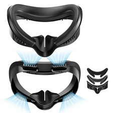 Facial Interface Face Pad for Quest 3S - Facial Interface and Face Pad Black