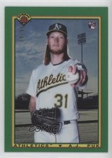 2020 Bowman 1990 Bowman Green Refractor 58/99 AJ Puk #90B-AP no9