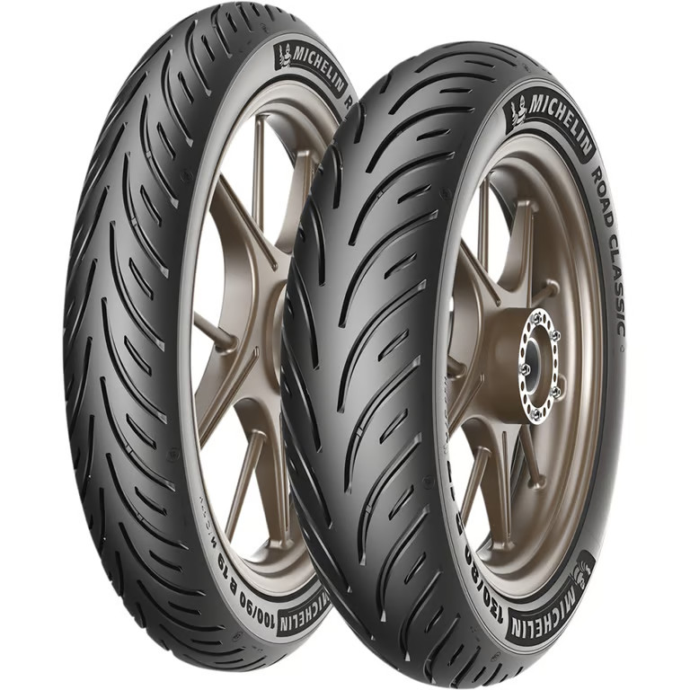Michelin Road Classic Rear Tire - 130/80-18 Motorcycle Street Bike (V) 11160