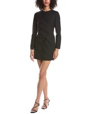 Valentino Wool & Silk-Blend Mini Dress Women's