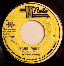 NORA DEAN, BARB WIRE , ELECTRIC WIRE , EX COND, TUFF ROCKSTEADY, HIGH NOTE J.A.