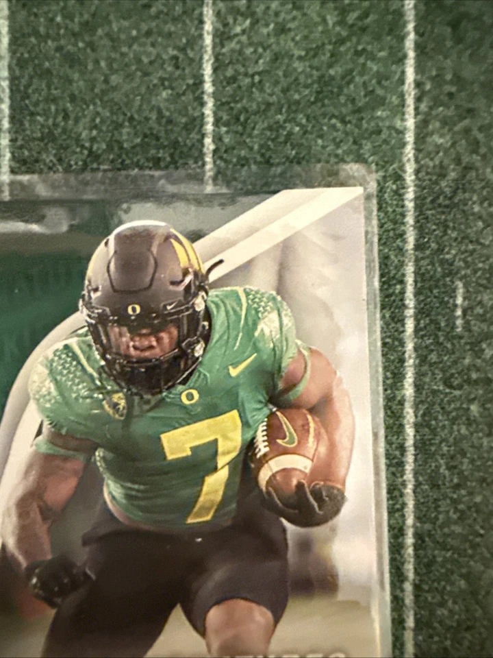 CJ Verdell 2022 Panini Chronicles Threads Rookie Signatures RC - Image 4 of 4