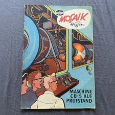 Mosaik Nr 37 Maschine CB-5... ORIGINALHEFT De...