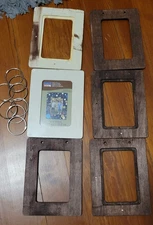 Qty 6 * 4x6 Wooden Photo Frame * Craft * Photo Album * DIY Stained