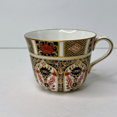 Royal Crown Derby Old Imari Flat Coffee Tea Cup Bone China England