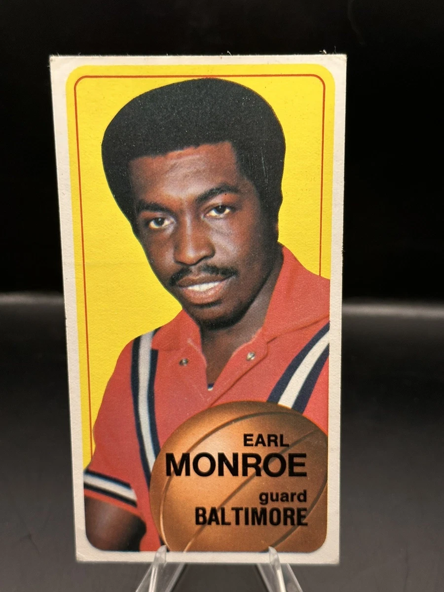 Earl Monroe Basketball Sports Trading Card Singles Baltimore