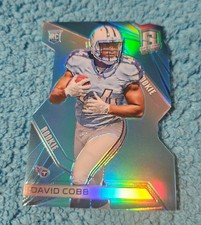2015 Spectra David Cobb Tennessee Titans Blue Prizm Die-Cut 16/35 #151