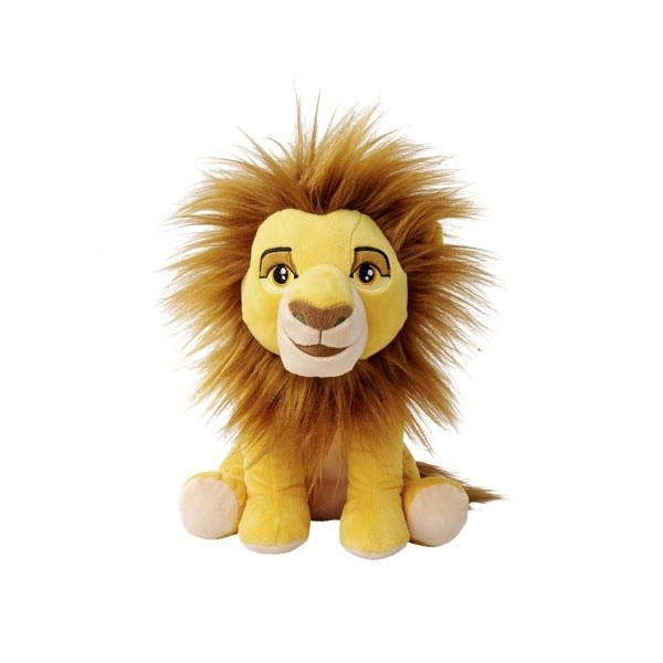 Disney KÖNig Der LÖWen PlÜSchtier Kuscheltier Mufasa 25 Cm Von Simba Neu-image